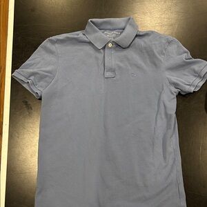 American Eagle Outfitters Blue Polo Shirt
